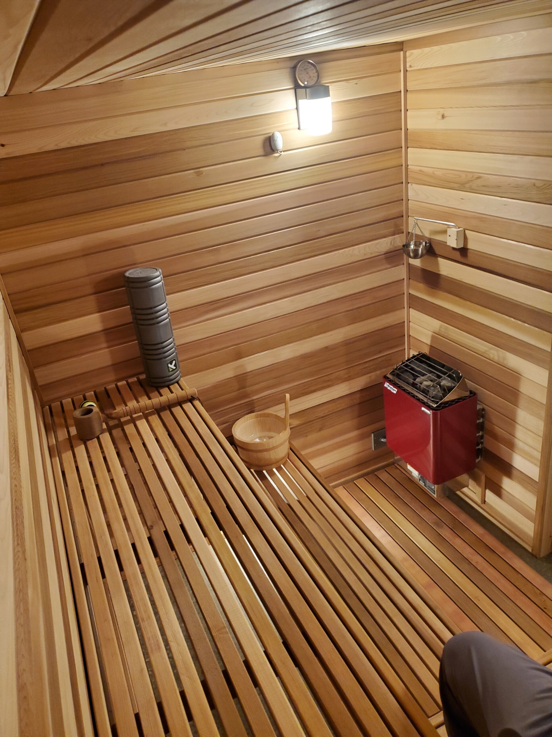 Construct X Cedar Sauna Materials Package Cedarbrook Sauna Steam