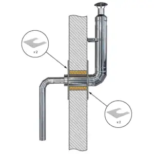 huum chimney kit thru wall 1024 showcase diagram