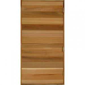 Clad ADA Sauna Door / 38×82 RO + NO Window