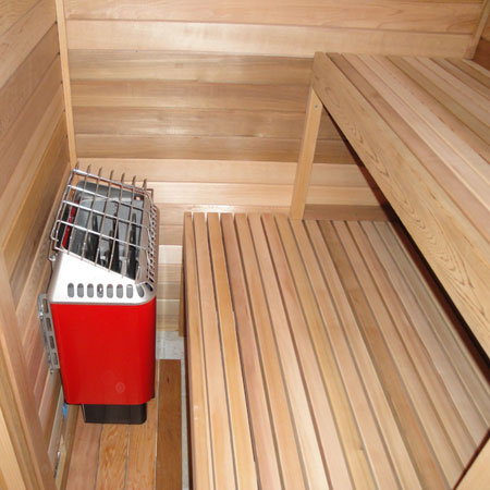 DIY 4x4 Cedar Sauna Materials Package | Cedarbrook Sauna + Steam 4X4SMP