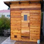 4×7 Outdoor Sauna Kit / Freestanding Pre-Fab Modular