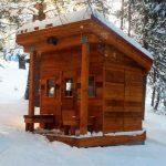 6×8 Outdoor Sauna Kit / Freestanding Pre-Fab Modular