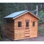 10×10 Outdoor Sauna Kit / Freestanding Pre-Fab Modular