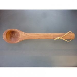 Cedar Wooden Sauna Spoon Ladle 18 inch | Enjoy the Steam