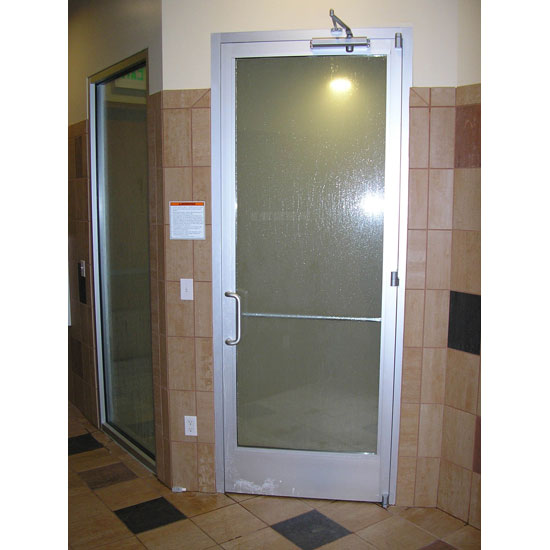 Club 190 Commercial Steamroom Door Cedarbrook Sauna + Steam