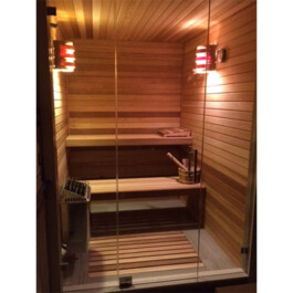 Custom Sauna All Glass Door / Front