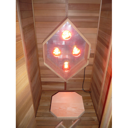 Infrared Sauna Light Diamond Box | Cedarbrook Sauna + Steam