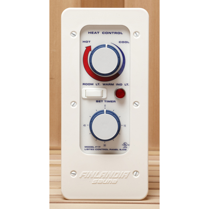 Finlandia F-1T Sauna Heater External Controls | Cedarbrook Sauna +