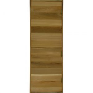 T&G Clad Cedar Sauna Door / 30×82 RO + No Window