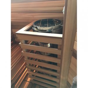 Cilindro Sauna Heater Guard Rail