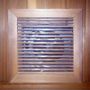 sauna exhaust fan grill cover