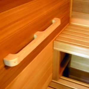 Sauna Cedar Grab Rail / Wall Handle sauna grab rail handle