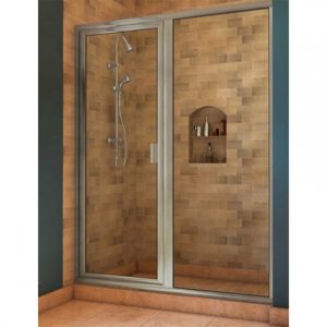 Steam Door with Fixed Panel
