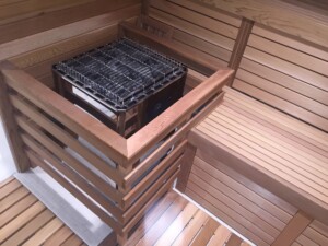 Commercial Sauna Heater Guard Rail