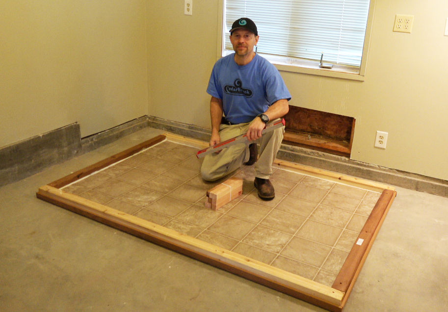 Sauna Base Tray Cedarbrook Sauna + Steam