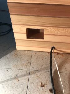 Extra 4x6 Vent, Door Slider And Grill | Cedarbrook Sauna + Steam